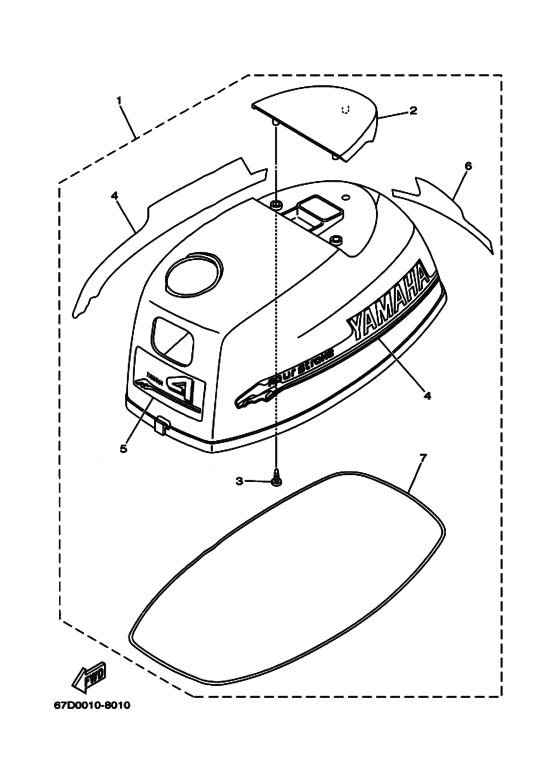 Moteur Marin / Poignée De Direction Compatible Hors-bord F2.5 F4 – Pièce D’origine 68D-G2119-00 – Améliore La Conduite